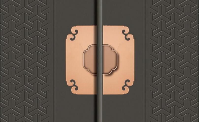 CILICILI视频APP在线看黄鑄鋁大門門麵圖案